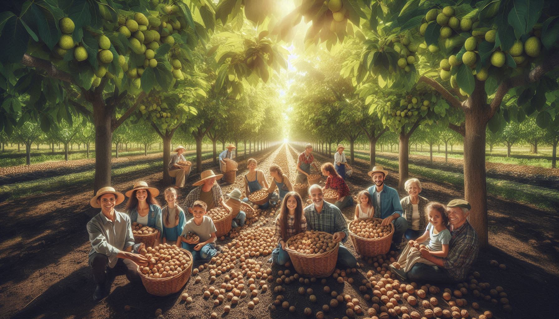 ceviz fidanı bahçesi